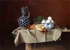 Asperges op Vlaamse wijze - 50 x 69 cm - 2007